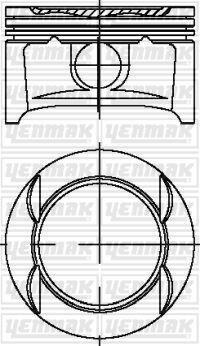 PİSTON SEGMAN 73.40mm STD ADAM-ASTRA G-H-CORSA C-D-E-COMBO-MERIVA A-B-TIGRA 01> 1.4 16V Z14XEP-XEL -B14XEL EURO4 66kw-90ps 4 Adet