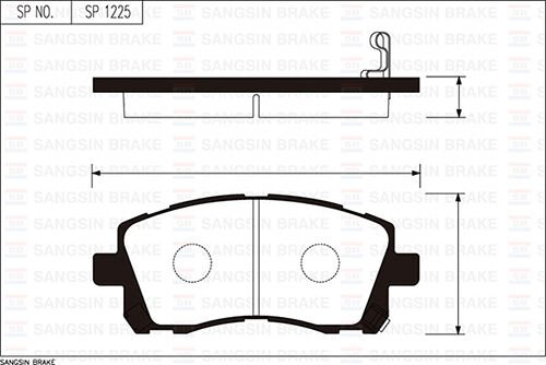 ÖN FREN BALATA SUBARU FORESTER 2.0L S Turbo 97-02 / OUTBACK 2.5L 3.0L 99-09