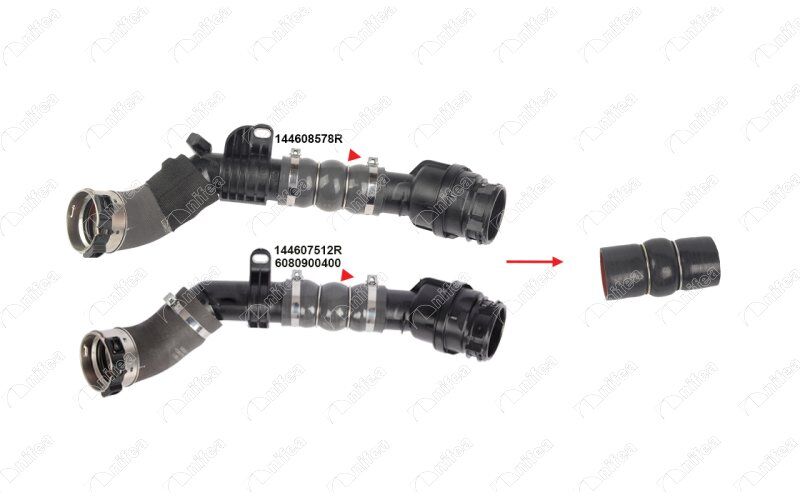 TURBO HORTUMU PLASTİK BORU HARİÇ 2 KAT POLYESTER KULLANILMIŞTIR DACIA-DOKKER-DUSTER-LODGY-LOGAN-MERC EDES BENZ A-SERİSİ-CLİO-MEGANE