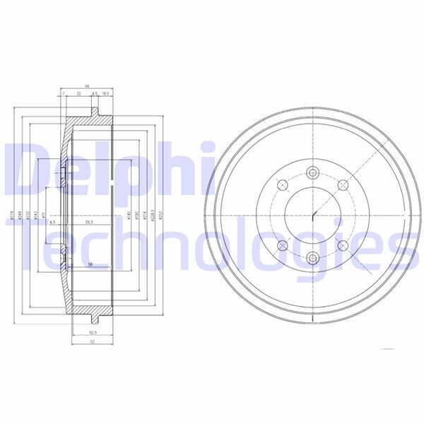 ARKA FREN KAMPANASI P305 80>90 P306 93>01 P405 87>92 P406 96>04 PARTNER-BERLINGO-XSARA 01>12 96> AB S Lİ