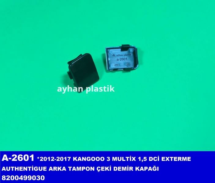 ARKA TAMPON ÇEKİ DEMİR KAPAĞI KANGOO III 1.5 DCİ 12-17 5 Adet