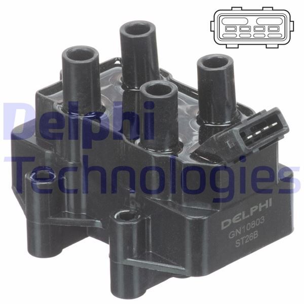 ATEŞLEME BOBİNİ P306 93-01 P106 91-01 1.0-1.1-1.4 1.6 P205-P405-AX-ZX-ROVER 420 95-00 820 TU3M -TU1M-TU5J-TU9M