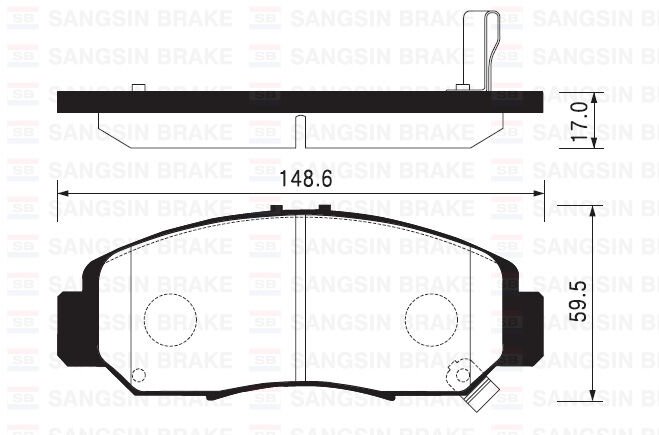 ÖN FREN BALATA HONDA CIVIC 1.6L R16A2 VTEC sedan FD6 06-11 / 1.8L R18A2 FD7 06->