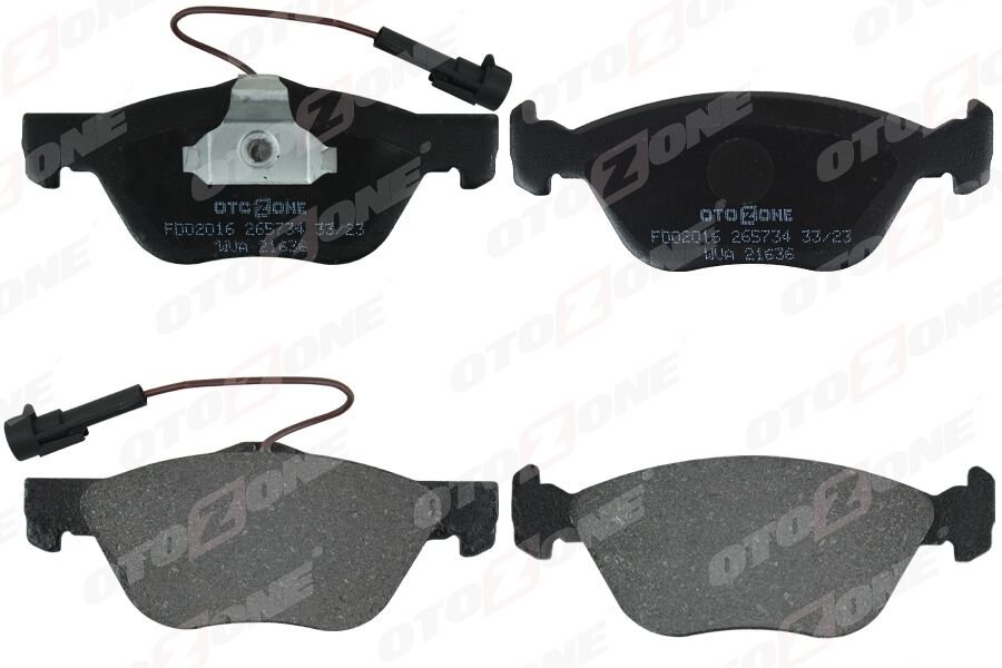 ÖN FREN BALATASI FIAT MAREA 95> ALFA ROMEO 145-146-156 2.0 16V 2.0 JTD FİŞLİ