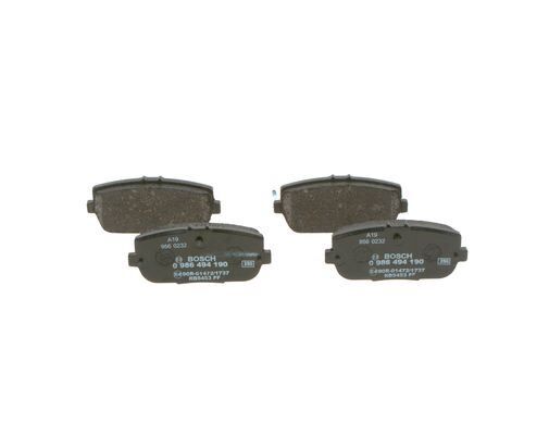 FREN BALATASI ARKA FIAT 124 SPİDER 16> MAZDA MX-5 III 05>14 MAZDA MX-5 IV 16>