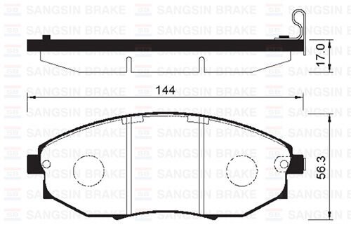 ÖN FREN BALATA CHEVROLET EPICA 2.0L 2.5L 06->