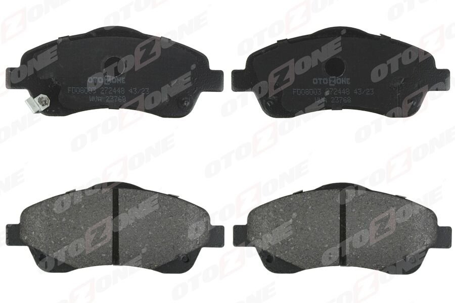 ÖN FREN BALATA TOYOTA AVENSIS 2.0L 1AZ-FE 1AZFSE AZT250 03-08 / AVENSIS 1.6L 3ZZFE VVTi ZZT250 03-08 / VERSO 2.2L 2ADFTV AUR10 04-09