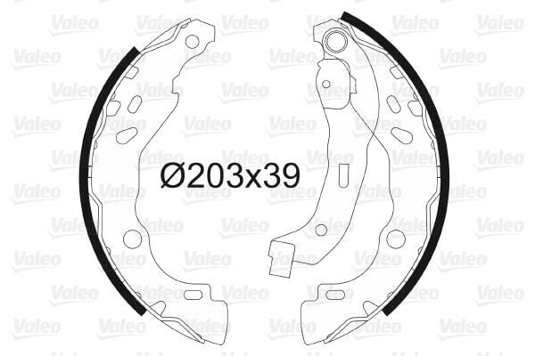 ARKA FREN PABUÇ BALATASI RENAULT CLIO II 98> CLIO IV 12> CLIO SYMBOL 02> SYMBOL III 13> DACIA SANDERO 08> LOGAN 06> SANDERO II 12> LOGAN II 12>