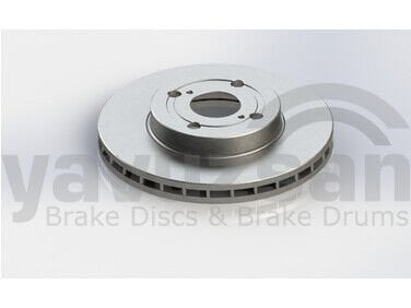 ÖN FREN DİSKİ HAVA KANALLI TOYOTA COROLLA 1.4L 4ZZ-FE ZZE120 VVTi 02-06 / 1.6L 3ZZ-FE ZZE121 VVTi 02-06 255 çap X 4 bijon - Takım disk fiyatıdır