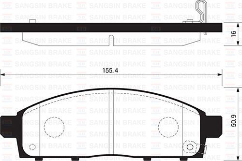 ÖN FREN BALATA MITSUBISHI L200 2.5L 4D56T DI-D CR 4x2 4x4 KA4T KB4T 07-15