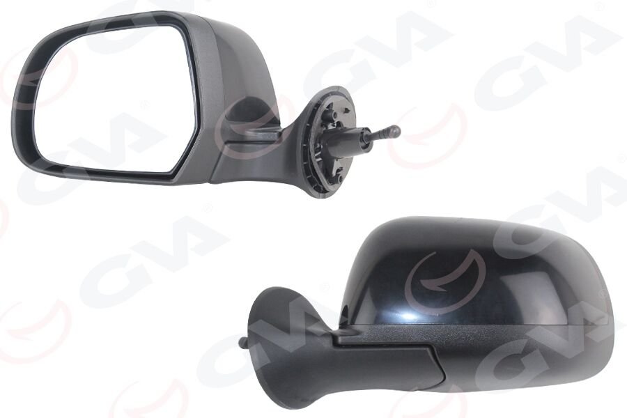 DIŞ DİKİZ AYNASI SOL DUSTER 11> MEKANİK ASTARLI SİYAH KONVEKS VM-6802PL