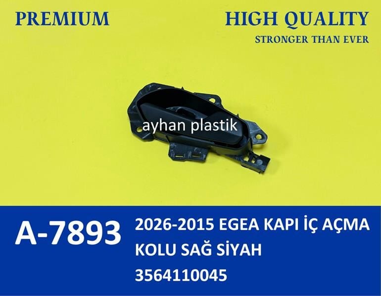 KAPI İÇ AÇMA KOLU SAĞ FIAT EGEA 15> SİYAH