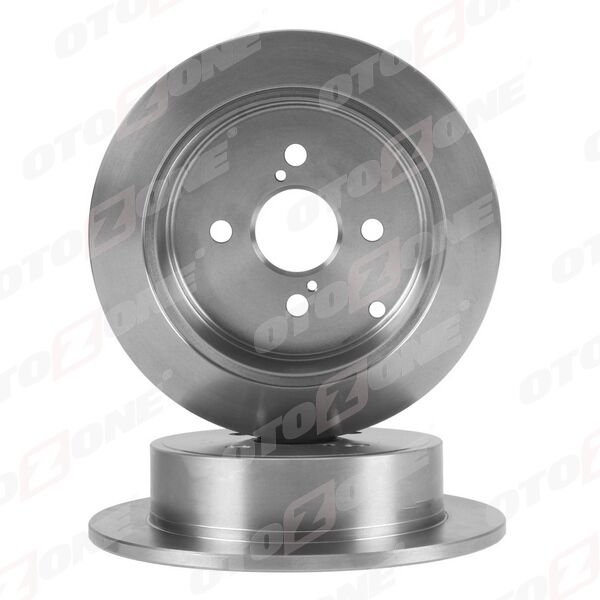 ARKA FREN DİSKİ DOLU TİP TOYOTA COROLLA 1.4L 4ZZ-FE ZZE120 VVTi 02-06 / 1.6L 3ZZ-FE ZZE121 VVTi 02 -06 258 çap X 4 bijon - Adet disk fiyatıdır