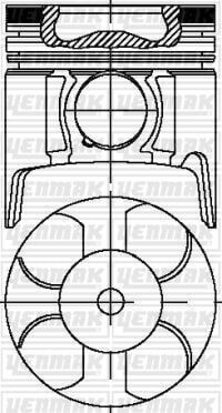 MOTOR PİSTON SEGMAN STD ASTRA VAN-COMBO-CORSA VAN 1.7 DTI 02-05 Y 1.7 DT 79.0 4 Adet