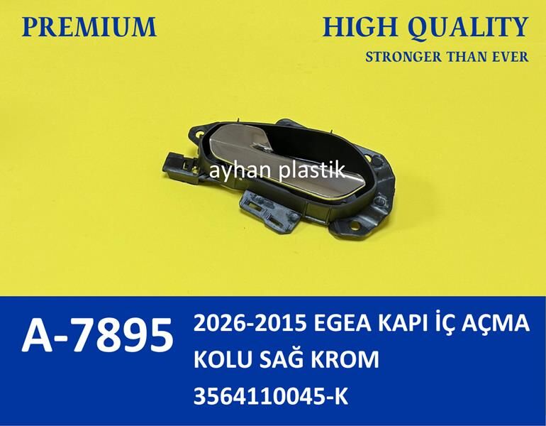 KAPI İÇ AÇMA KOLU SAĞ FIAT EGEA 15> KROM