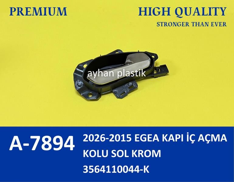 KAPI İÇ AÇMA KOLU SOL FIAT EGEA 15> KROM
