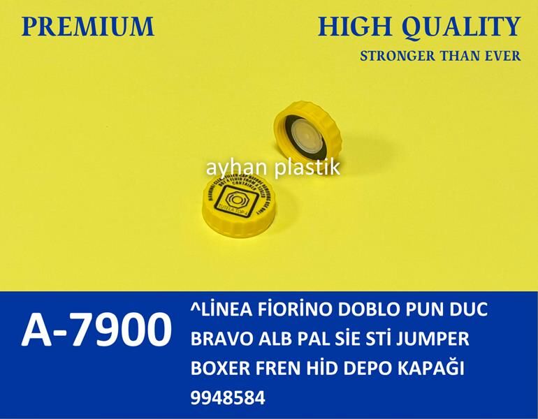 FREN HİDROLİK DEPO KAPAĞI EGEA LINEA DOBLO III FIORINO 500L DUCATO BOXER JUMPER 5 Adet