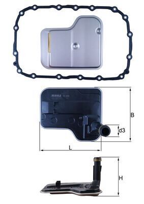 OTOMATIK SANZIMAN FILTRESI BMW N43 N45 N46 E87 E90 E91 E92 E84 E83 SANZ. GA6L45R CONTALI
