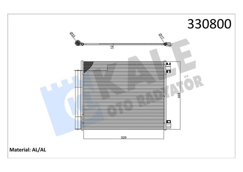 KLİMA RADYATÖRÜ KONDENSERİ RENAULT MEGANE IV 15> TALISMAN 15> GRAND SC NIC IV 16> 1.2TCe 1.3 TCe 1.5dCi 1.6Sce 1.6dCi AC MEK. ATOM. AL BRZ