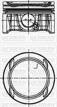 PİSTON SEGMAN STD ASTRA J-CORSA D-E-MOKKA-INSIGNIA A-MERIVA B-ADAM-ZAFIRA C-CRUZE-TRAX 1.4 16V 72.50mm A/B/D14NET-NEL-NEJ 4 Adet