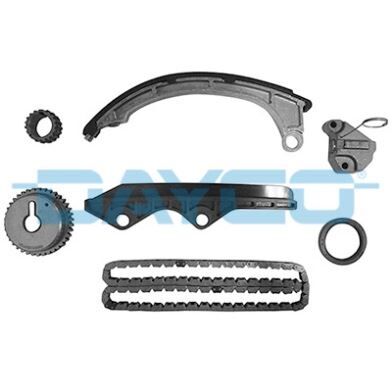 EKSANTRİK ZİNCİR SETİ NISSAN MICRA 1.2L 1.4L CR12DE CR14DE K12 02-10 / NOTE 1.4L CR14DE E11 06-12 7 parça