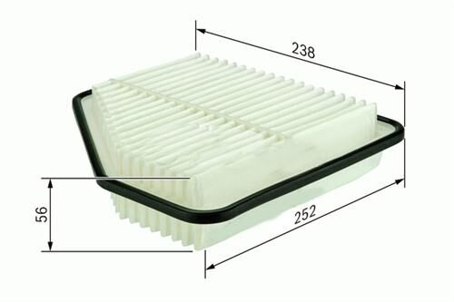 HAVA FİLTRESİ TOYOTA RAV4 III 2.0VVTİ 06 >