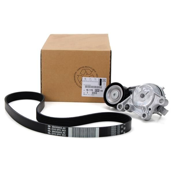 ALTERNATÖR GERGİ KİTİ 6PK962 COMBO E-CROSSLAND-GRANDLAND-PARTNER-BERLINGO-RIFTER-P208-P308-P508- P2008-P3008-P5008-C3-C4-C5-DS3-DS4-DS5 DV6 1.6 BlueHDI START STOPLU