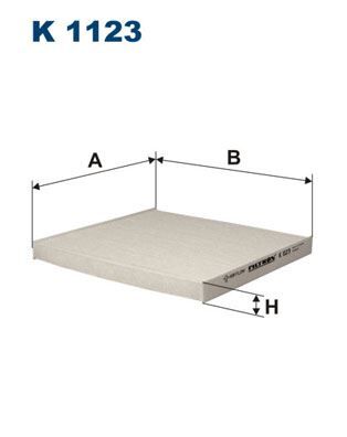 POLEN FİLTRESİ COROLLA 1.4D-1.4VVTİ-1.6VVTİ-2.0D 02 > AVENSIS 1.6-1.8-2.0-2.0D 03 > K1123