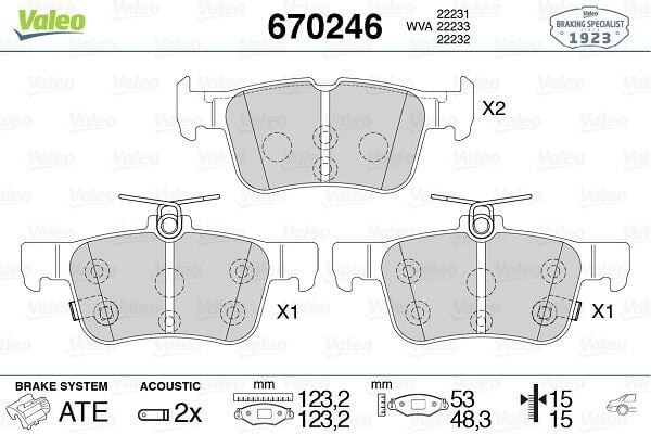 ARKA FREN BALATASI GALAXY III 15> MONDEO V 14> EDGE 15>19 FOCUS IV 17> KUGA III 19>