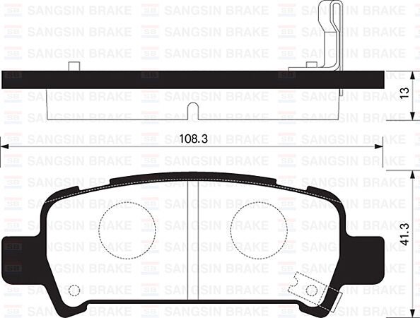 ARKA BALATA SUBARU FORESTER 2.0 02 >05 > IMPREZA 2.0 1.5 02-06 > LEGACY 98-03 > GDB3223