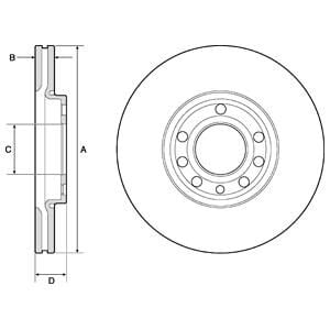 ÖN FREN AYNASI VECTRA C 02> SIGNUM 03> SAAB 9.3 02> CROMA 05> 285x25x5DLxHAVALI 46844071-51819733