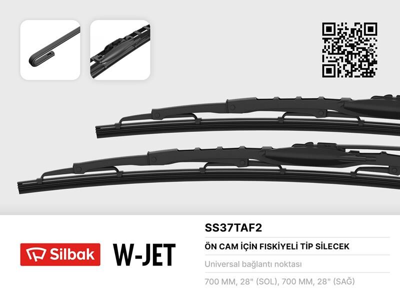 SİLECEK SÜPÜRGESİ 700mm FİSKİYELI RENAULT KAMYON KERAX 05/96-12/05 . PREMIUM 01/97-12/05 AD 2 Adet