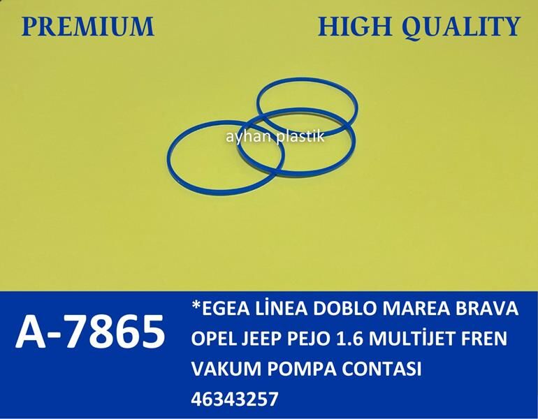 FREN VAKUM POMPA CONTASI EGEA-LINEA-DOBLO-MAREA-BRAVA-OPEL-JEEP-PEJO 1.6 MULTİJET 5 Adet