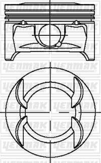 PİSTON SEGMAN 0.50 ASTRA H-J INSIGNIA A-MOKKA-ZAFIRA B-TRAX-CRUZE-AVEO 1.6 16V A/B/Z16XER-LDE 79.50mm 4 Adet
