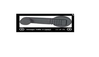CAM AÇMA KOLU SİYAH R9 YM 97 MD R11-R19-R21-EXP 191 4 Adet