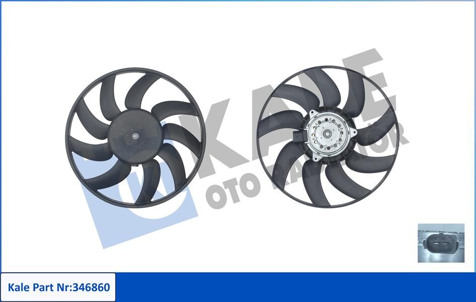 FAN MOTORU SOL A4 08>A5 08>A6 11>Q5 09>EXEO 10> 2.0TDI-3.0TDI