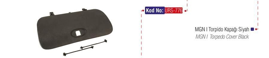 TORPİDO KAPAĞI SİYAH MGN