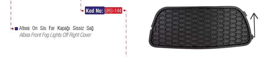 SİS FAR ÇERÇEVESİ KAPAĞI SİSSİZ SAĞ ALBEA 05 >