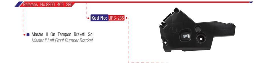 ÖN TAMPON BAĞLANTI BRAKETİ SOL MASTER II 04-10