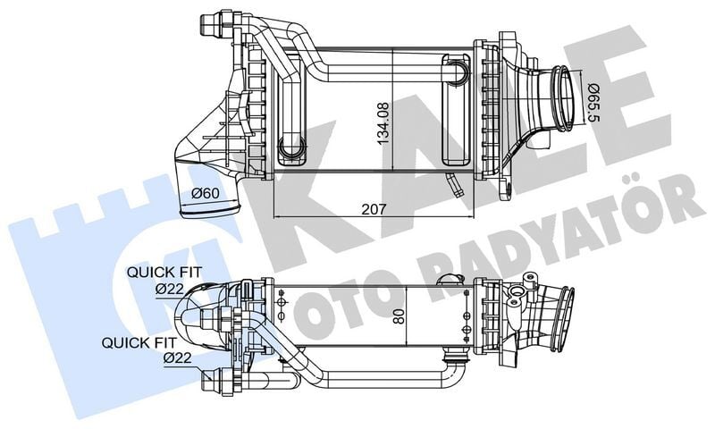 TURBOSARJ RADYATORU MERCEDES M274 W205 S205 C205 A205 W212 C207 W213 C238 C253 V167 R172