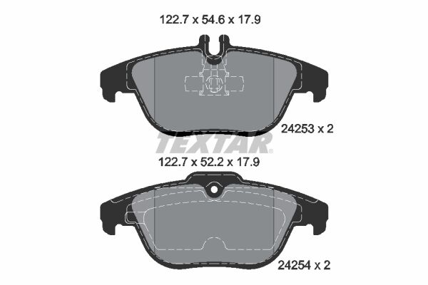 FREN BALATASI ARKA MERCEDES W204 S204 X204 C207 A207