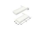 POLEN FİLTRESİ ASTRA L 21> P308 II-III 13> P508 18> KARBONLU