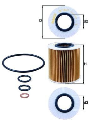 YAG FILTRESI BMW N43 N45 N46 E81 E82 E87 E88 E46 E90 E91 E92 E93 E60 E61 E84 E83 E85