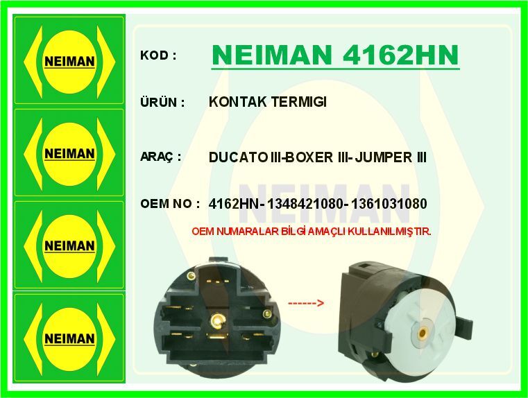 KONTAK TERMIGI DUCATO III-BOXER III- JUMPER III