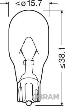 AMPUL W16W STOP DİPSİZ - SARI - 10 Adet