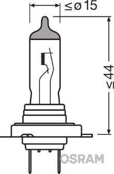 AMPUL 12V H7 55W 10 Adet