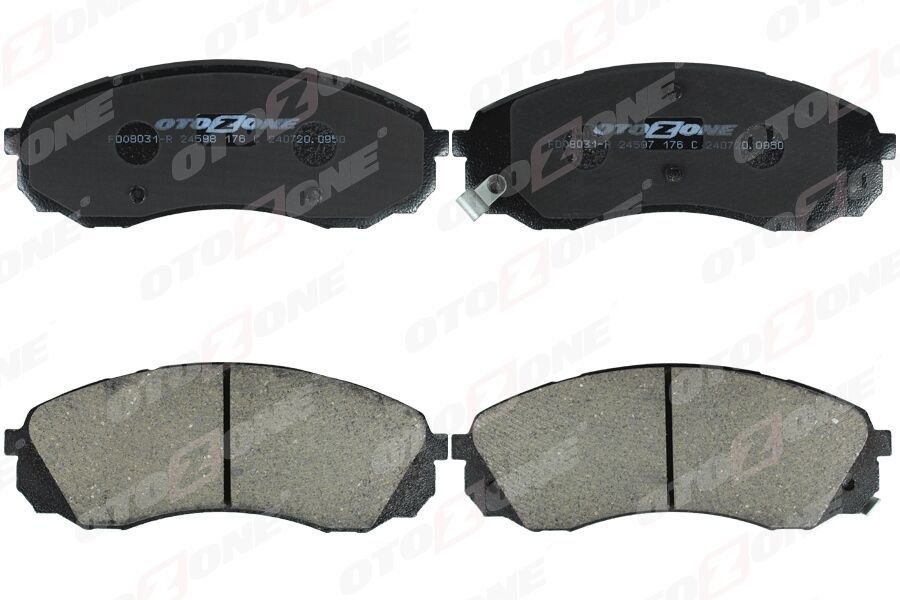 ÖN FREN BALATA HYUNDAI H-1 2.5L D4CB CRDi 140hp 06-> / KIA CARNIVAL 2.7L 2.9L 06-> - Aşınma ikaz soketli