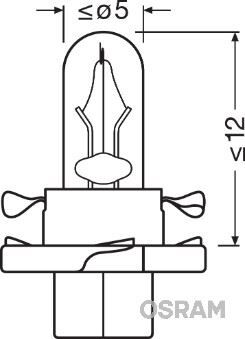 AMPUL 12V 1.5W PLS SOKETLI GOSTERGE - BEJ - 10 Adet