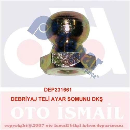 DEBRİYAJ TELİ AYAR SOMUNU DKŞ 25 Adet