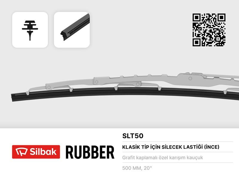SİLECEK LASTİĞİ 500MM TEL TAKILAN LGN ARKA ORJ.LASTİĞİ-MGN YOLCU-CLIO SÜRÜCÜ-CLIO YOLCU 10 Adet